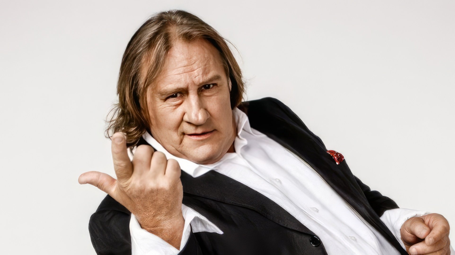 În fotografie: Gérard Depardieu