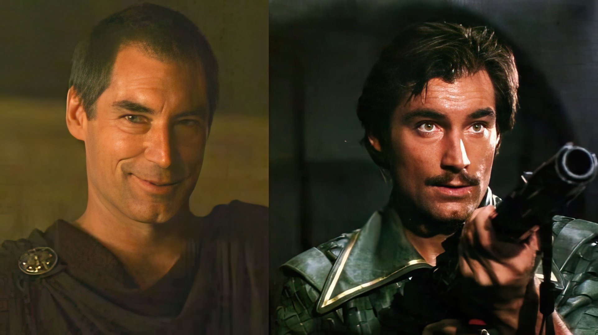 Timothy Dalton în 'Antony and Cleopatra' și 'Flash Gordon'