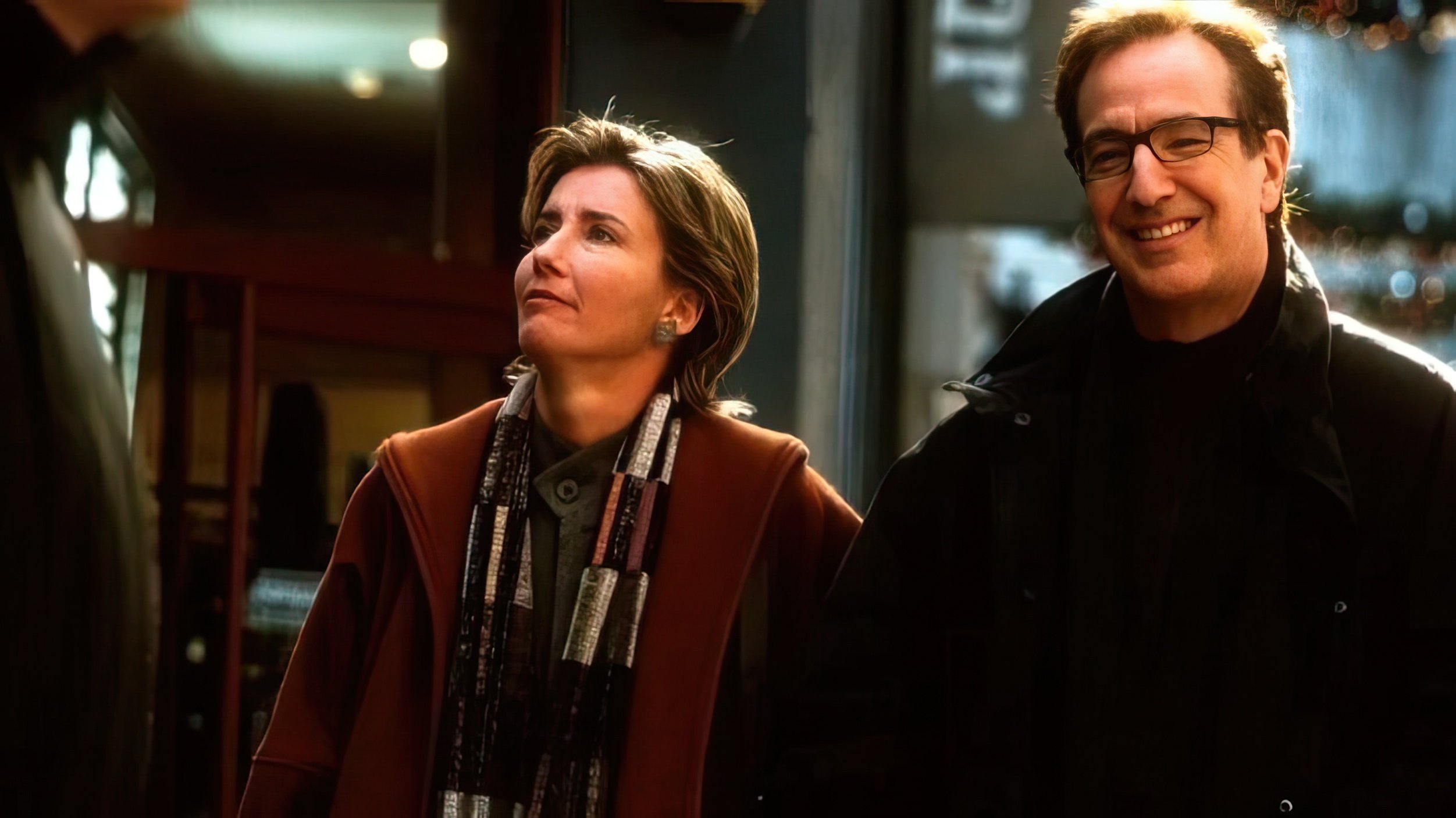 Emma Thompson și Alan Rickman ('Love Actually')