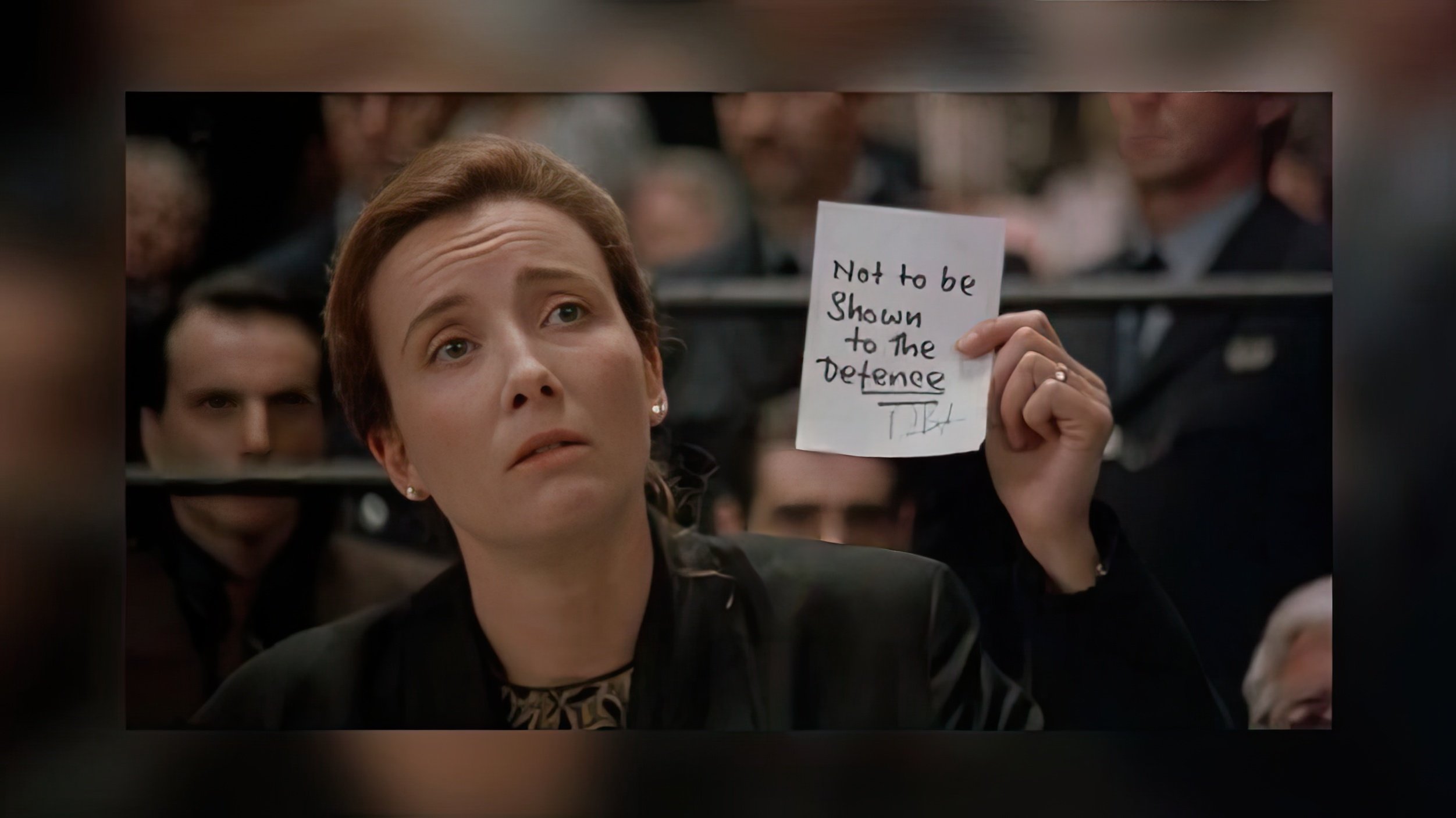 Emma Thompson în 'In the Name of the Father'