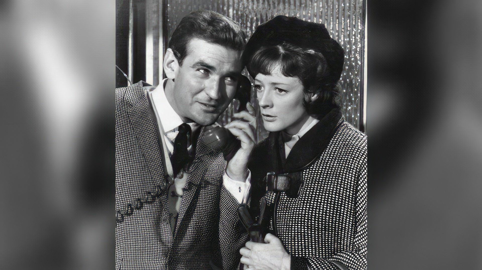 Maggie Smith și Rod Taylor în The V.I.P.s