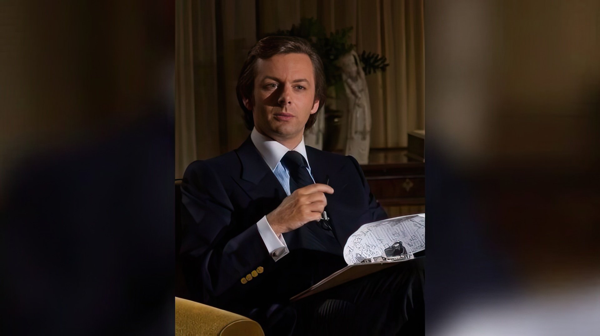 Pe platoul de filmare al filmului 'Frost/Nixon'