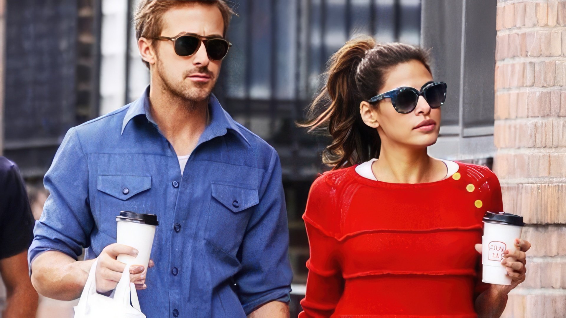 Ryan Gosling și Eva Mendes