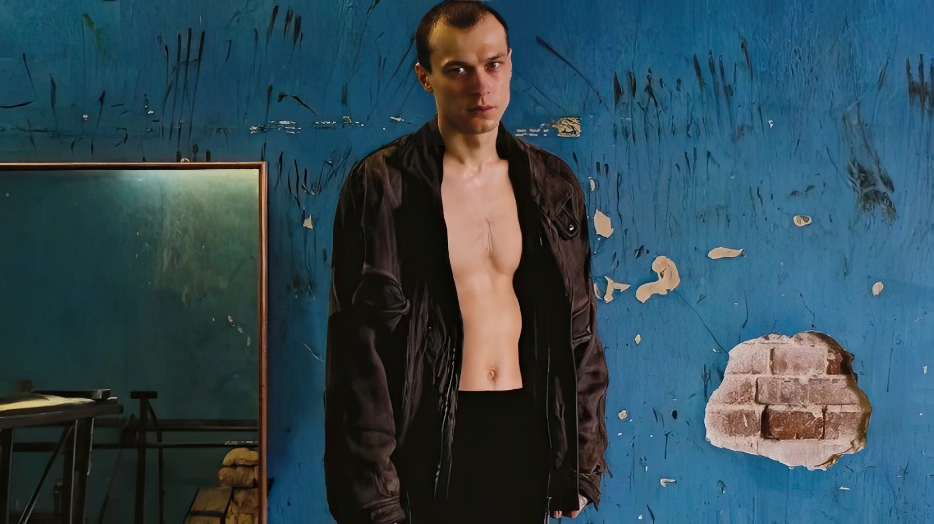 O scenă din filmul "The Bull"
