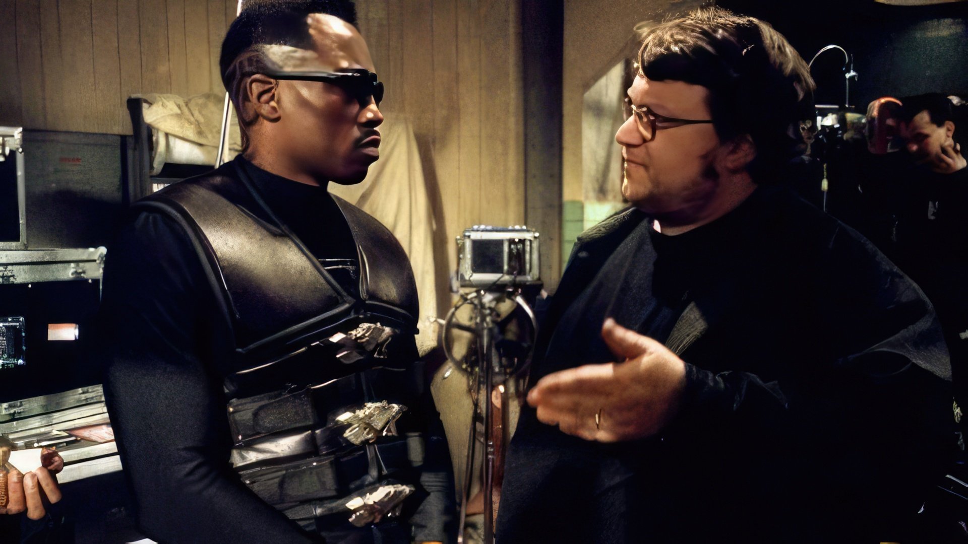 Guillermo del Toro și Wesley Snipes