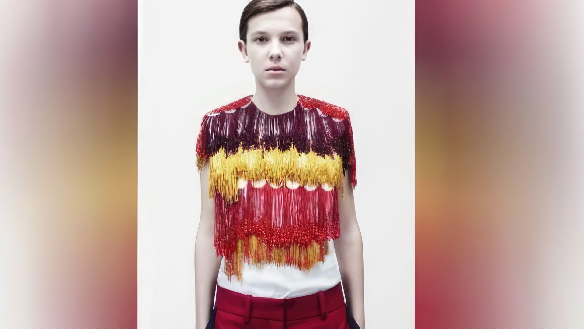 Actrița a devenit model Calvin Klein