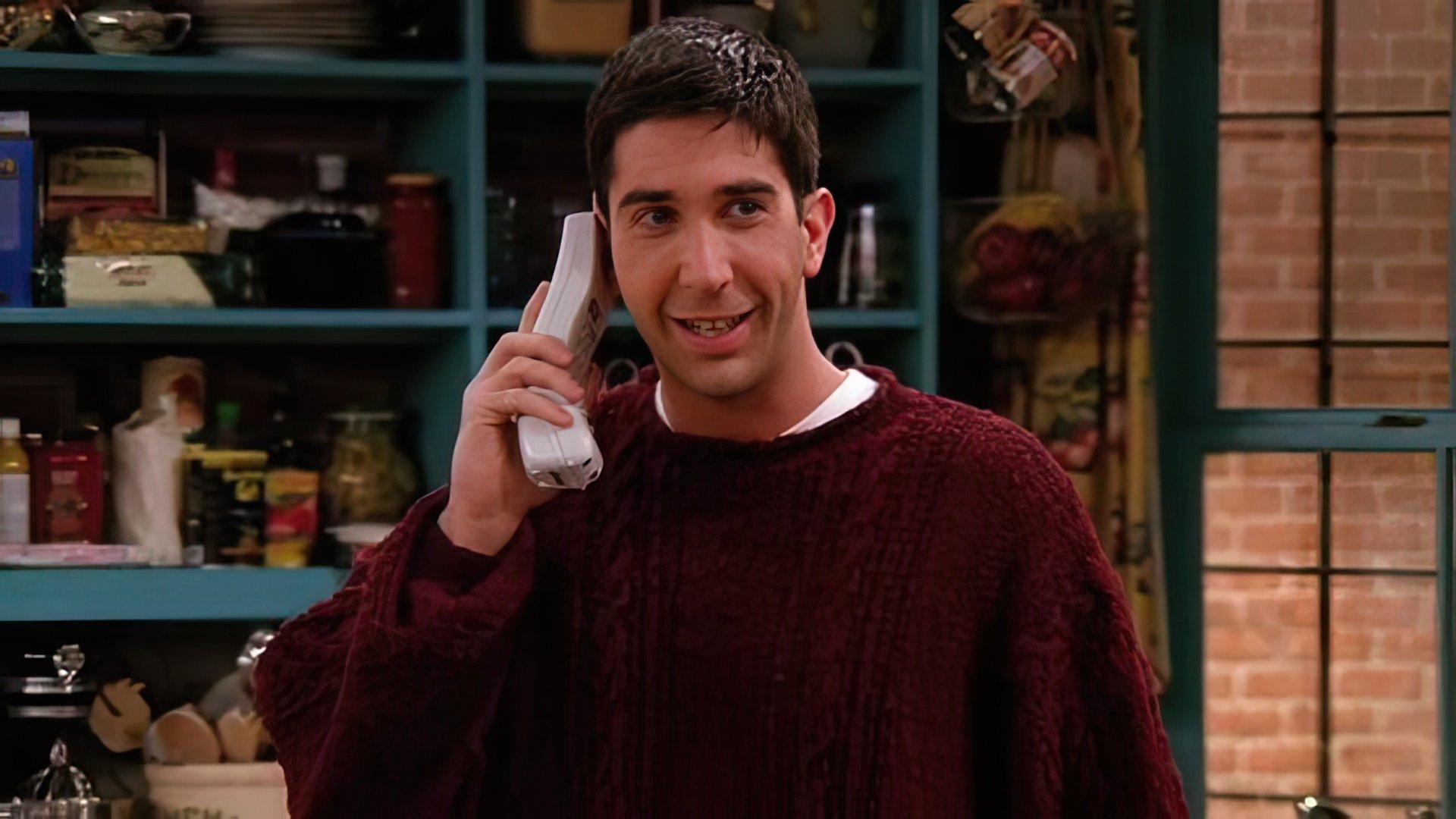 David Schwimmer în sitcomul 'Friends'