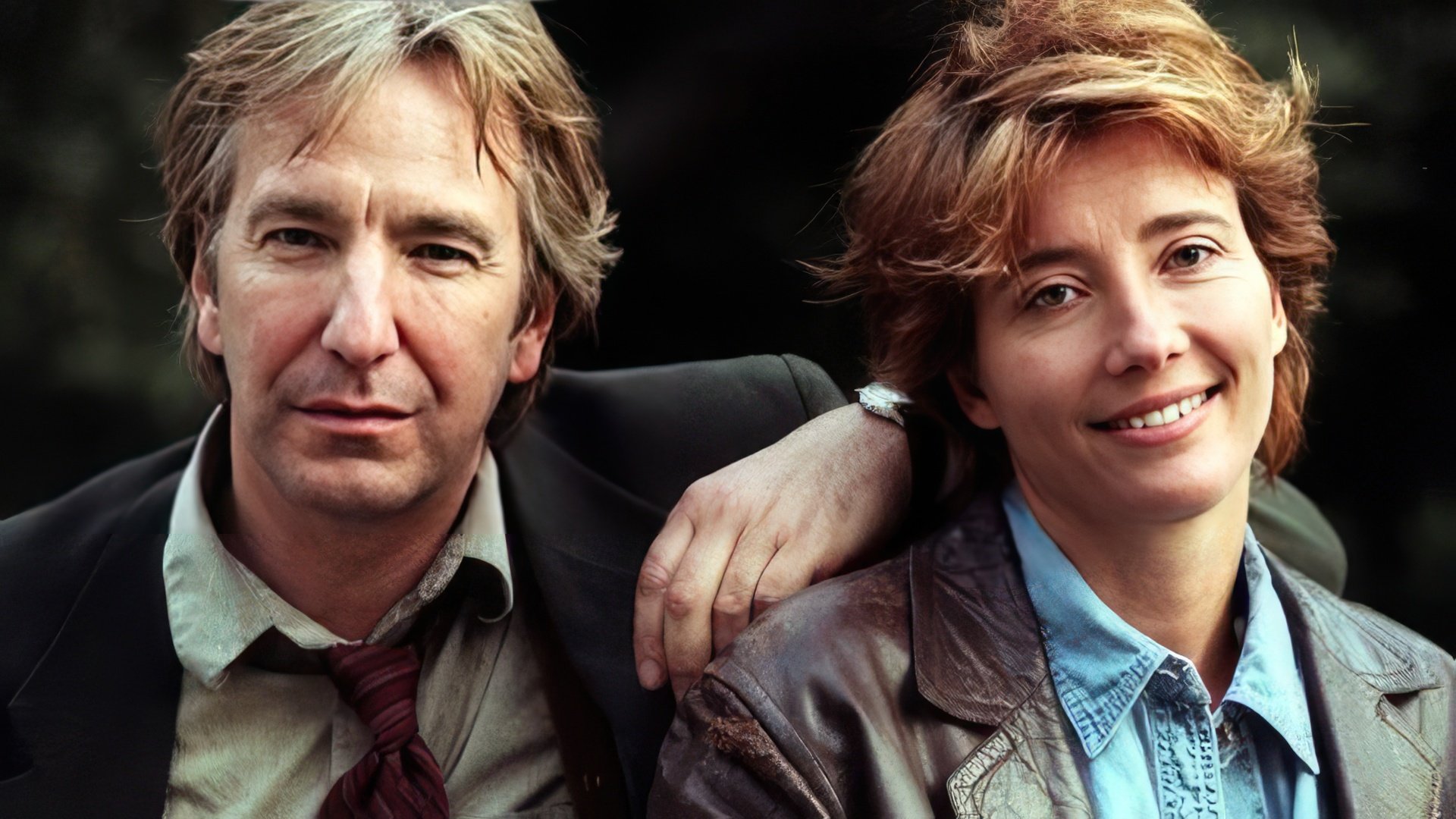 Alan Rickman și Emma Thompson