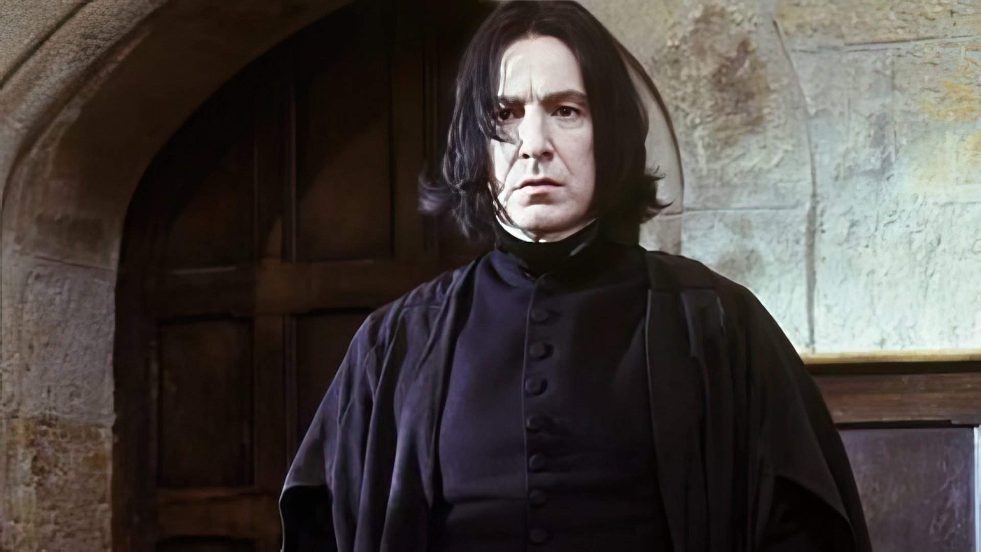 J.K. Rowling l-a invitat personal pe Rickman pentru rolul lui Severus Snape