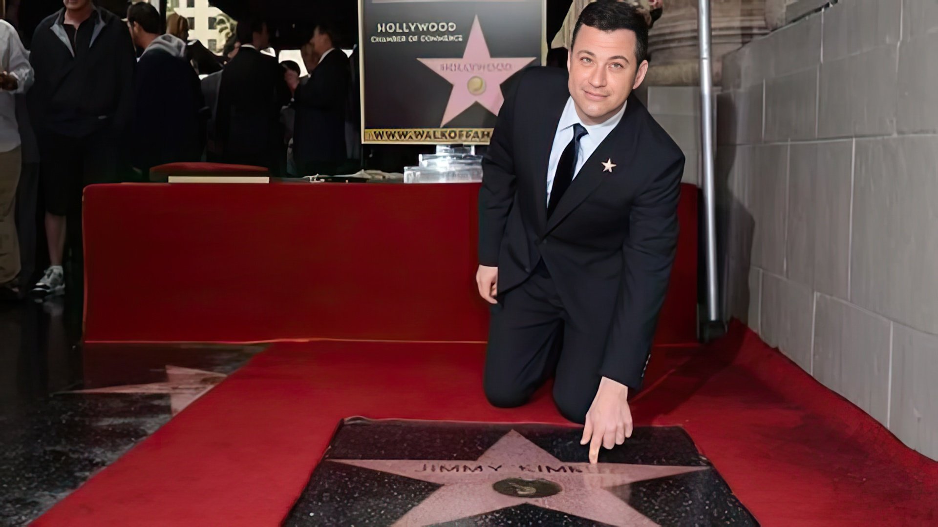 Jimmy Kimmel a primit o stea pe Hollywood Walk of Fame