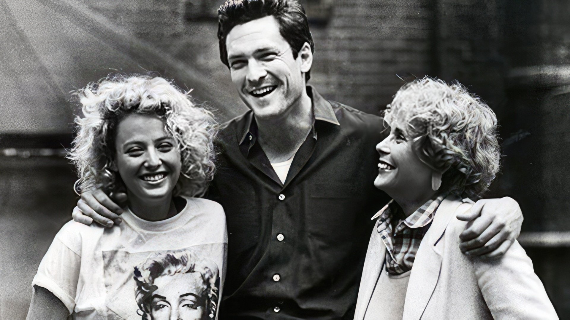 Michael Madsen cu mama și sora sa Virginia