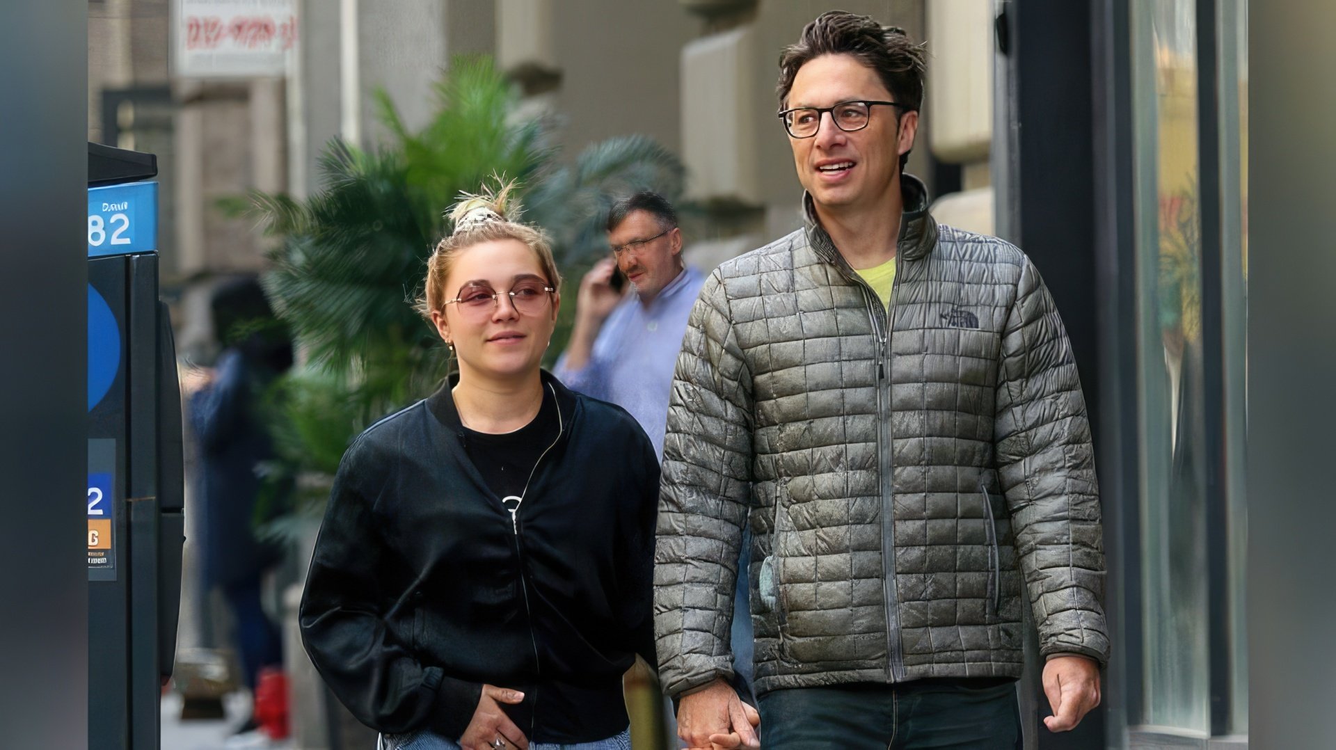 Florence Pugh și Zach Braff