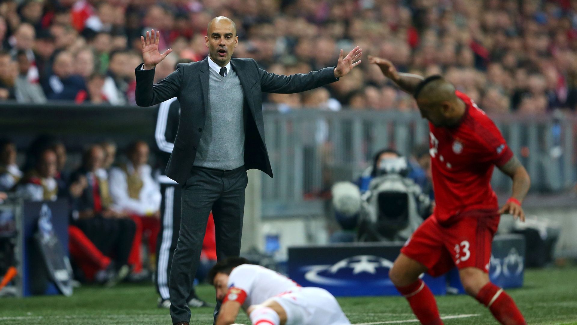 În 2013, Guardiola a devenit antrenorul echipei Bayern Munich