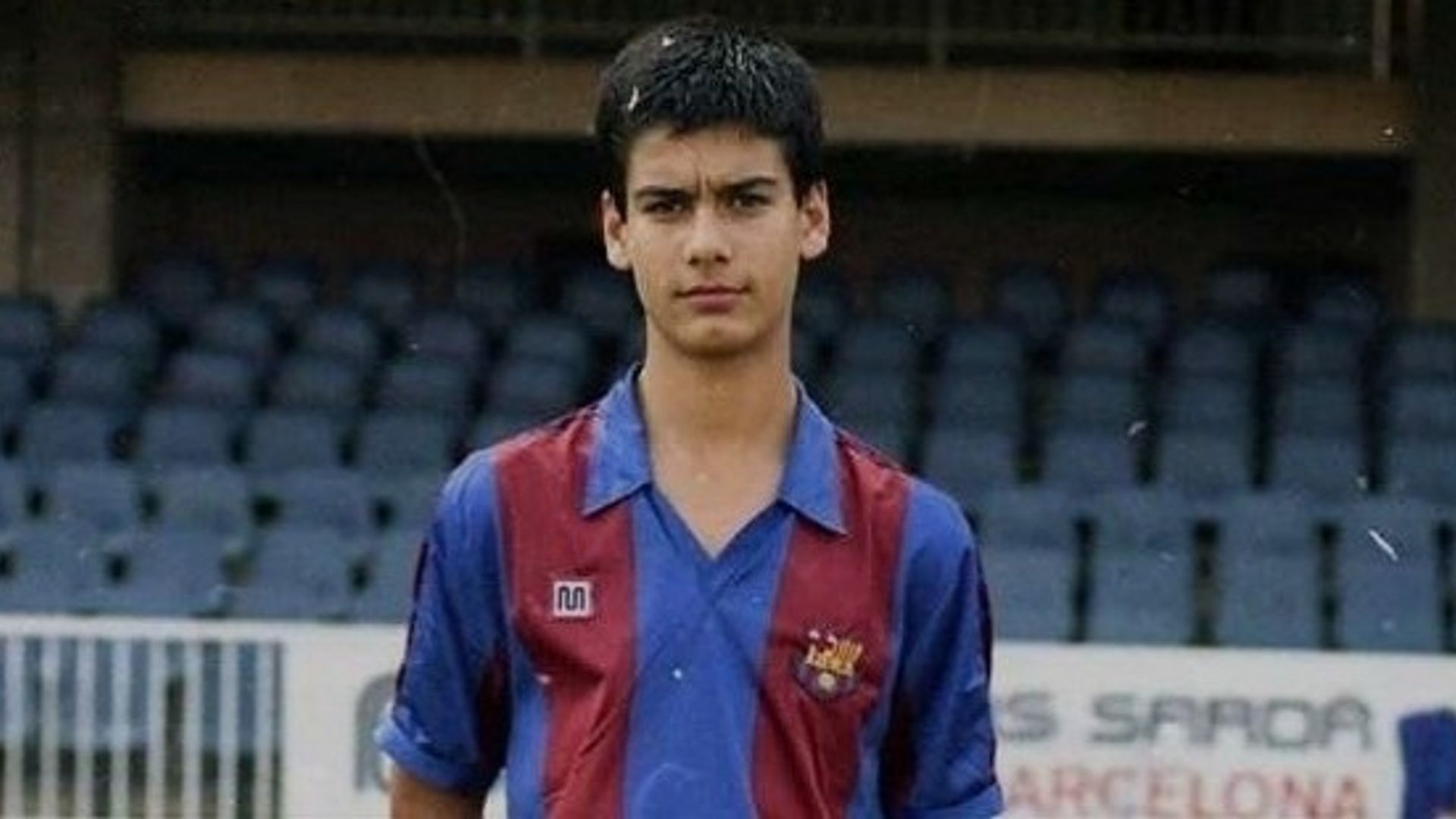 Josep Guardiola în tinerețe
