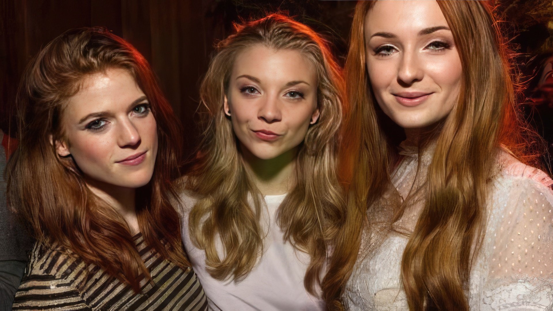 Fetele din 'Game of Thrones': Rose Leslie, Natalie Dormer și Sophie Turner