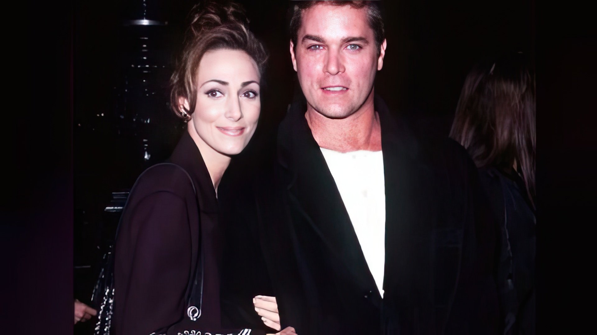 Michelle Grace și Ray Liotta în tinerețe