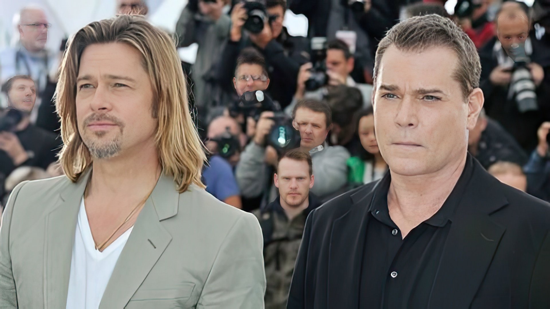 Ray Liotta și Brad Pitt