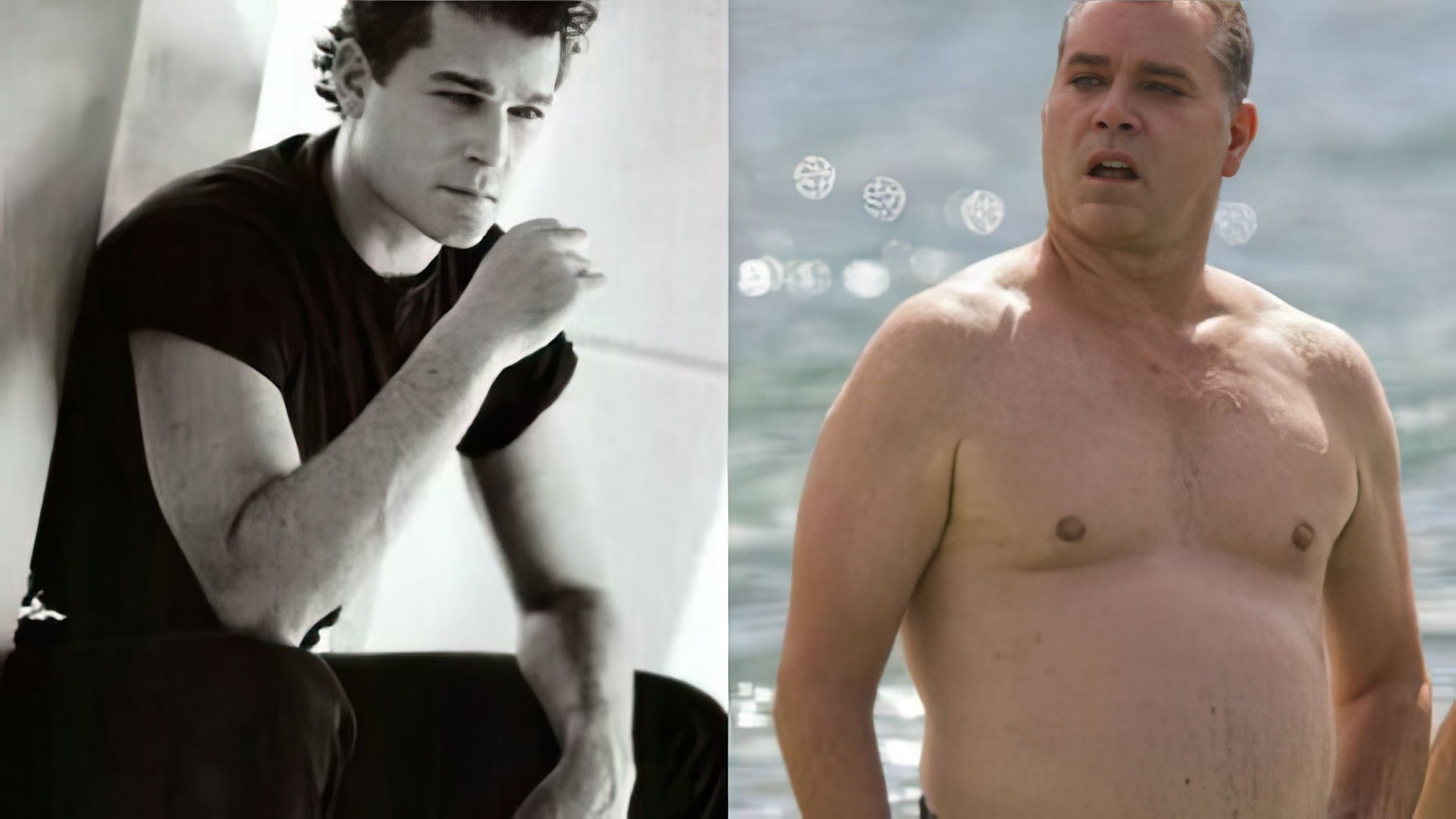 Ray Liotta în tinerețe și maturitate