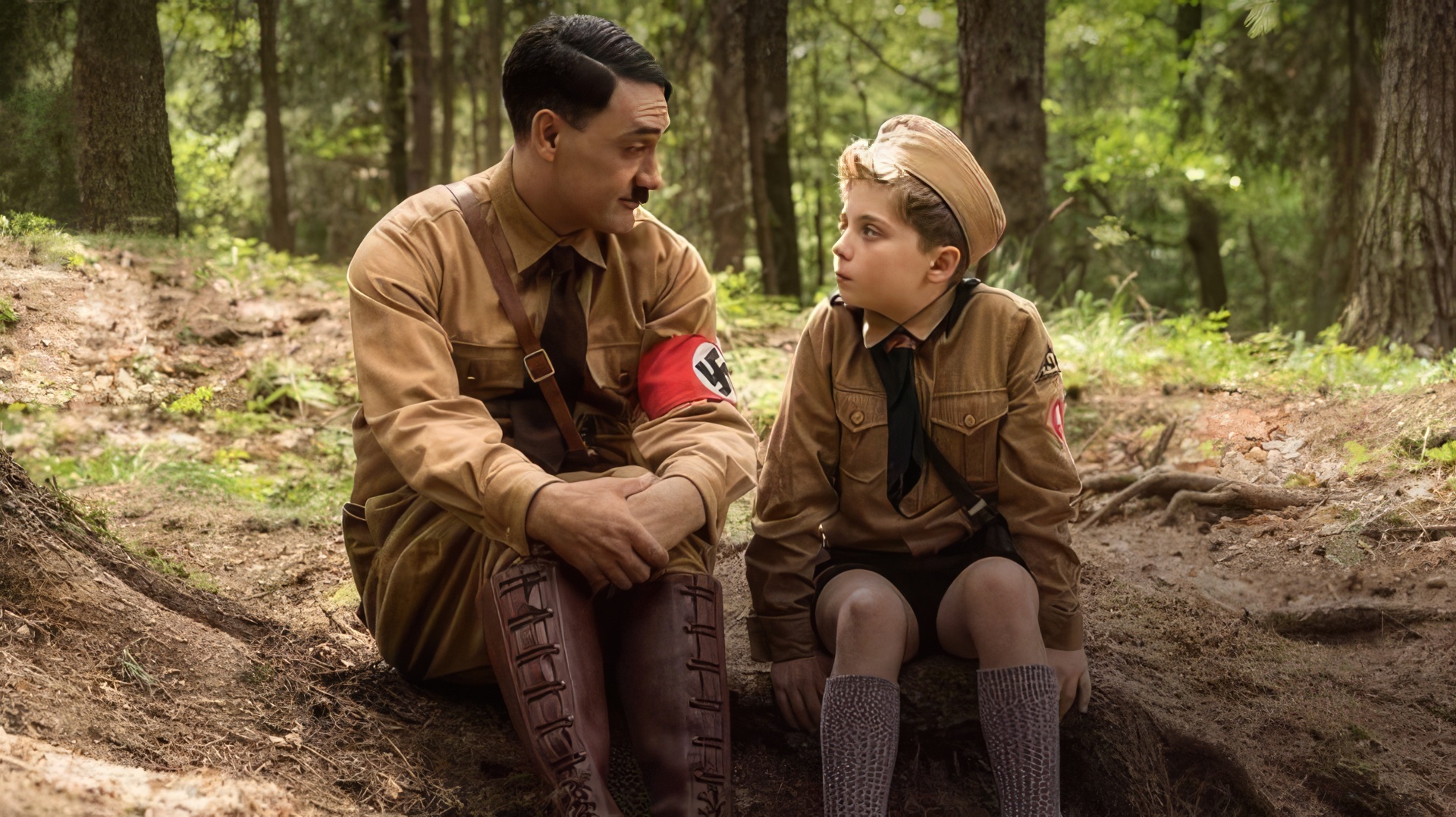 O scenă din filmul 'Jojo Rabbit'