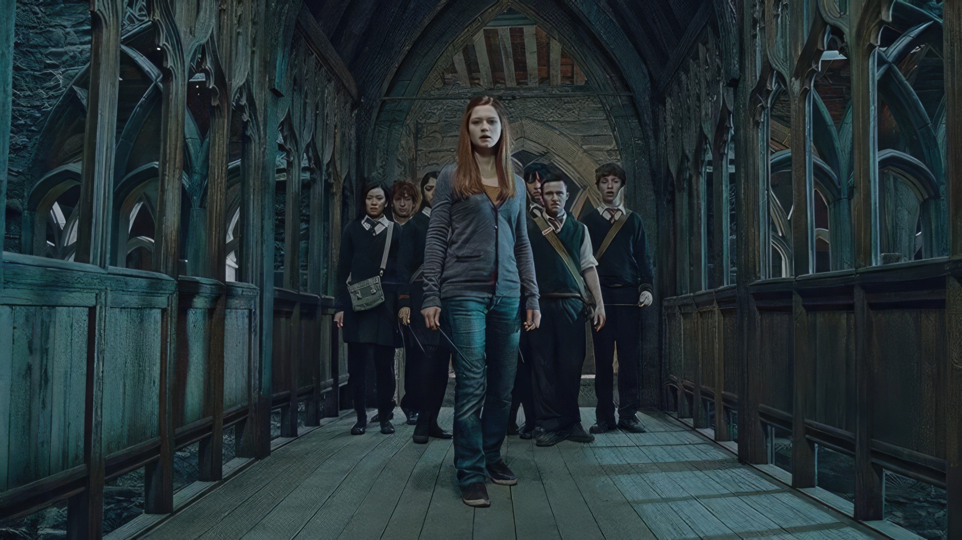 Bonnie Wright în 'Harry Potter and the Deathly Hallows'