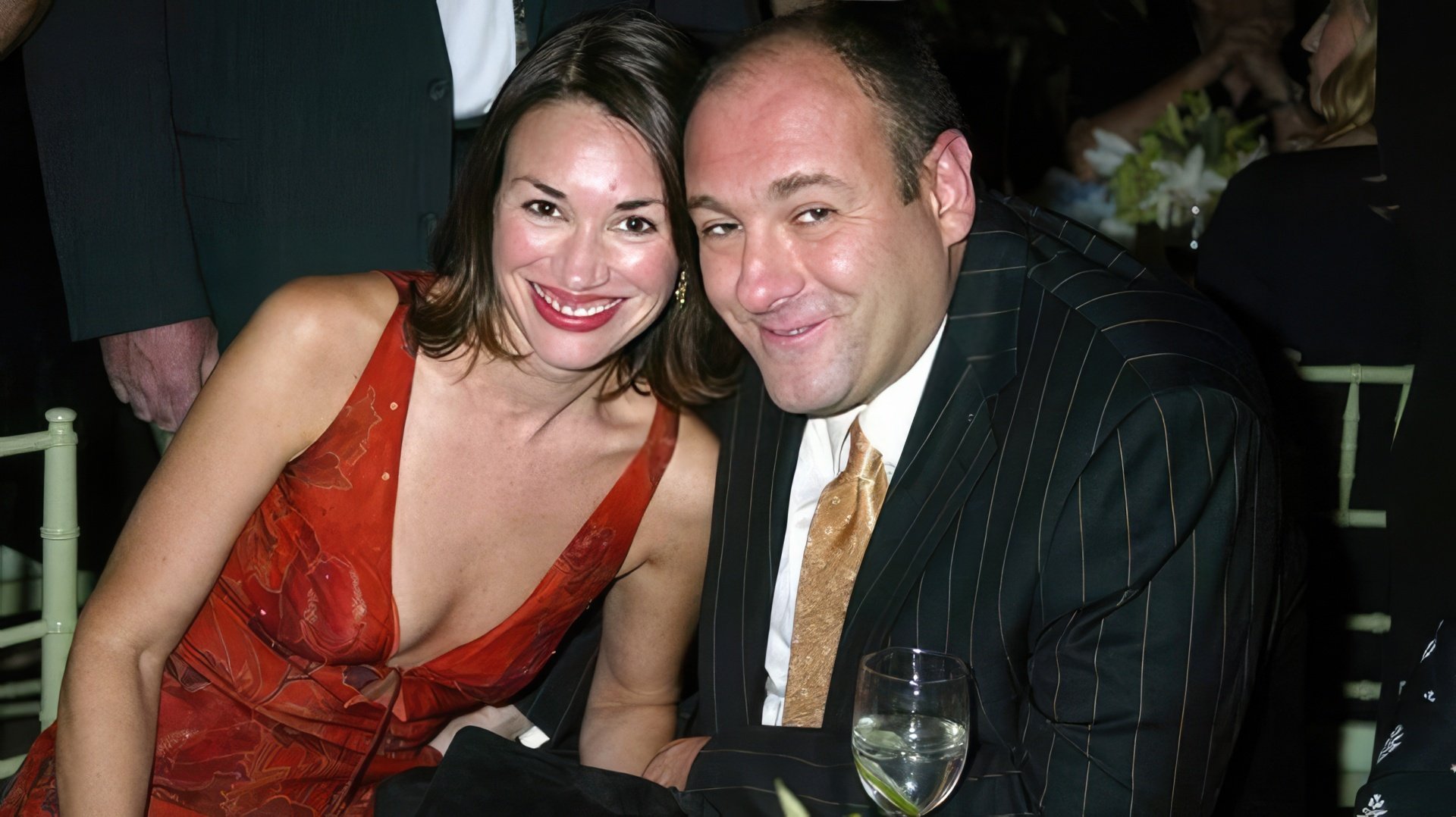 James Gandolfini și Laura Somoza