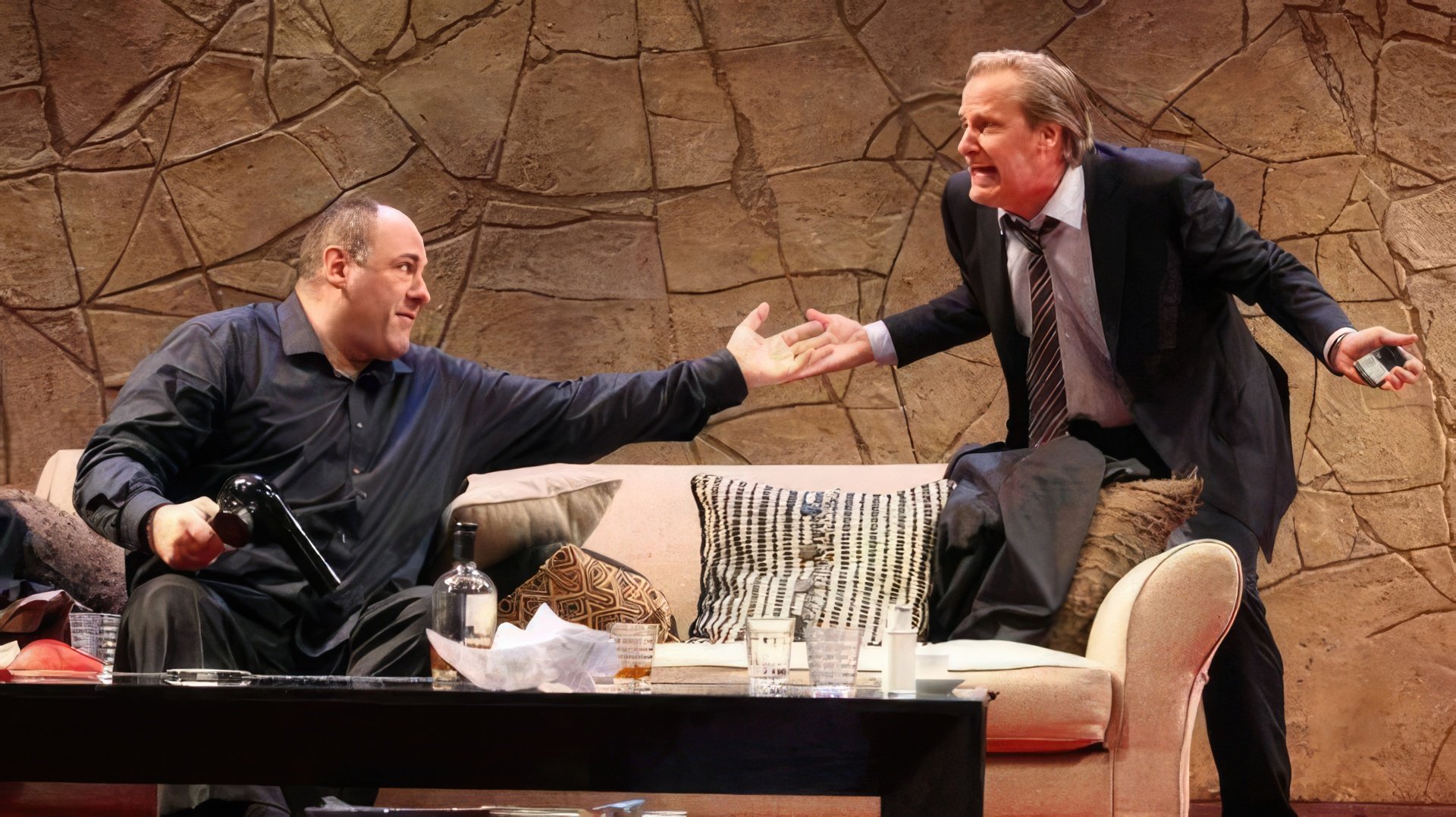 James Gandolfini pe scena Broadway