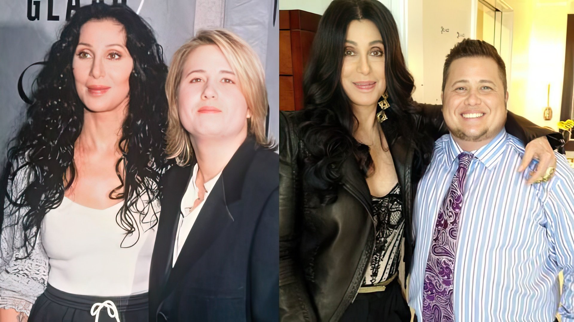 Chaz Bono cu mama lui