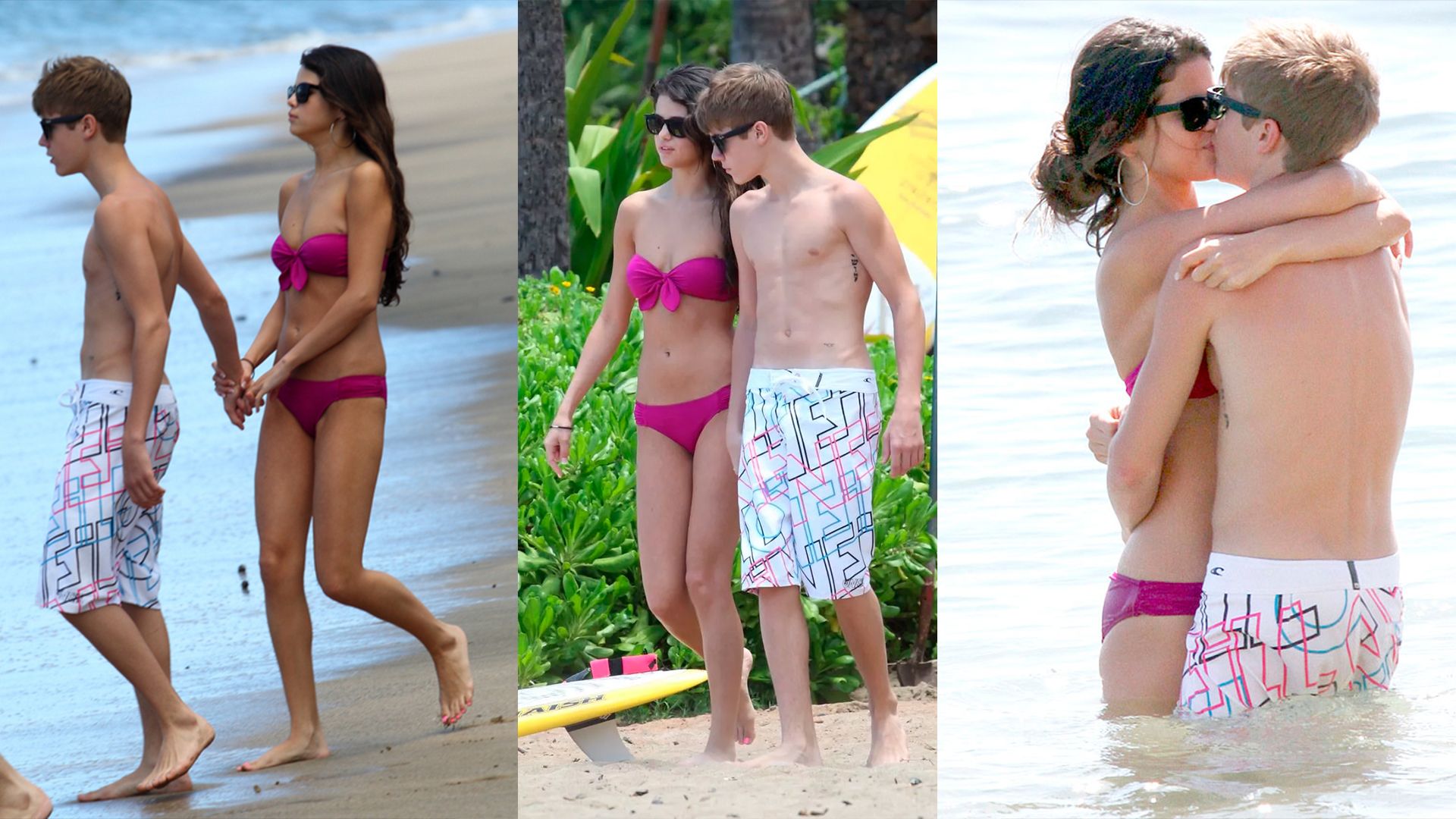 Paparazzi i-au prins pe Justin și Selena