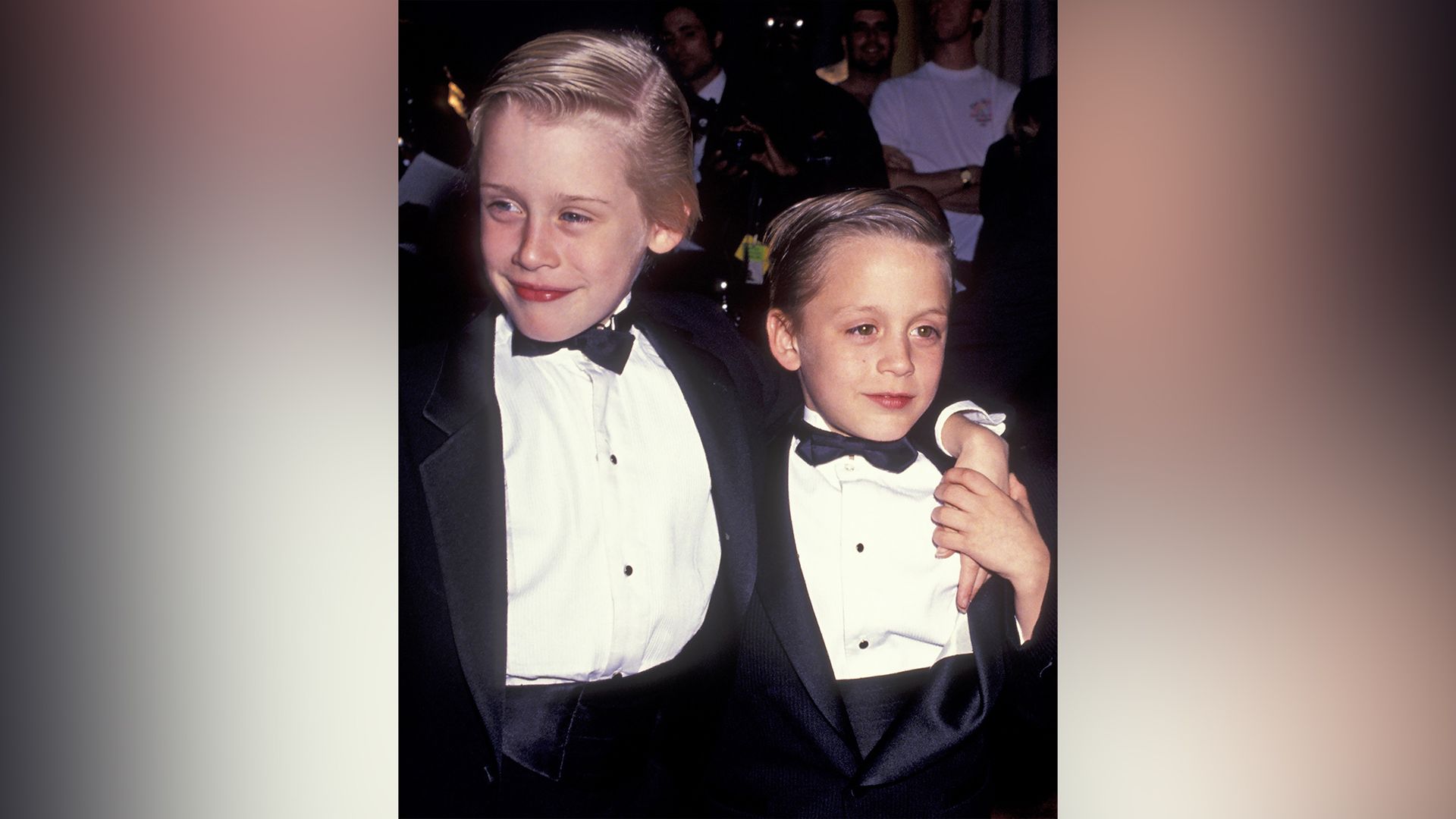 Macaulay Culkin și fratele său mai mic Kieran Culkin