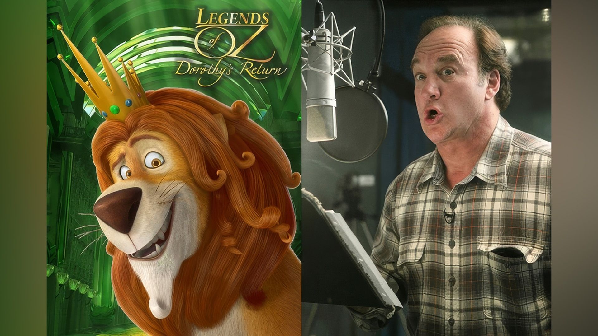 Jim Belushi a dat voce Leului Laș în Legends of Oz: Dorothy's Return