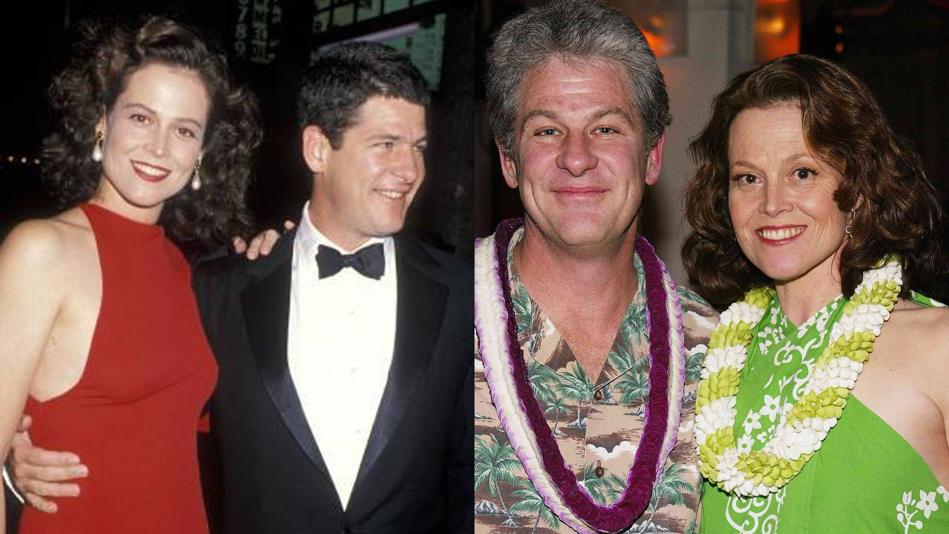 Sigourney Weaver și soțul ei Jim Simpson