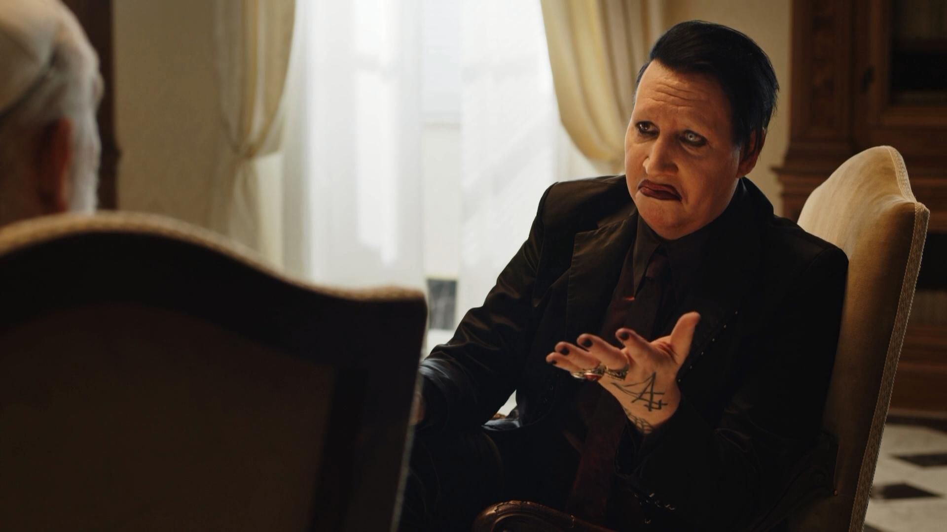 Marilyn Manson în serialul 'The New Pope'