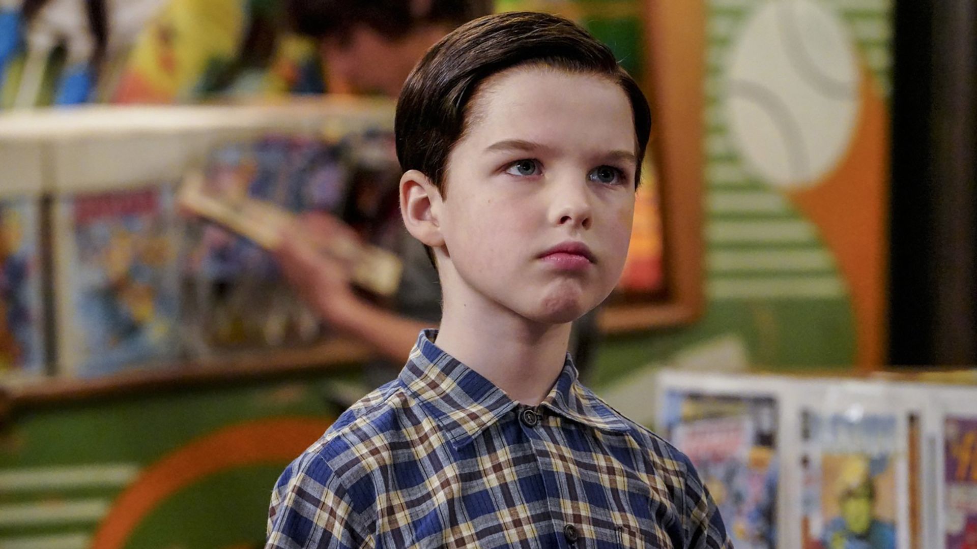 Iain Armitage în seria 'Young Sheldon'