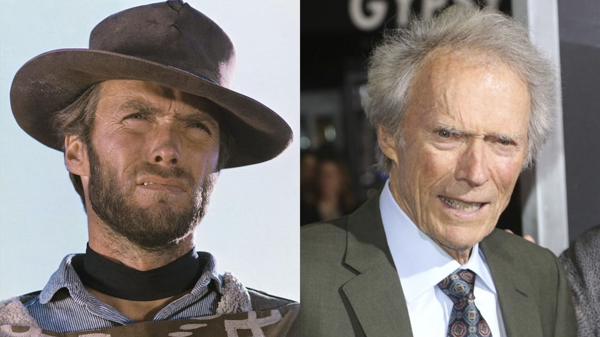 Actor și Regizor Clint Eastwood purtând o pălărie sub cer și o jachetă verde pe covorul roșu