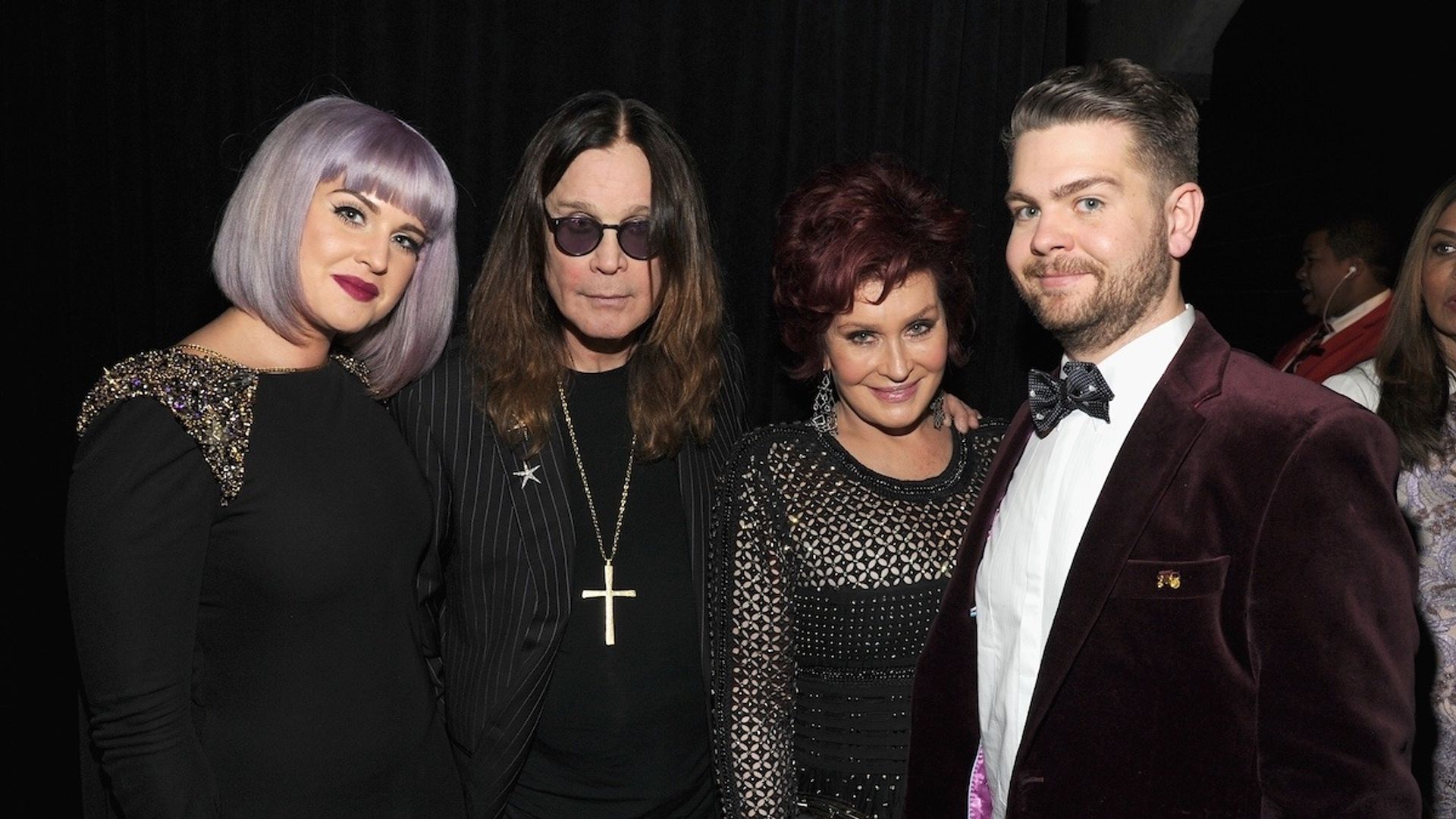 Ozzy Osbourne cu soția și copiii săi