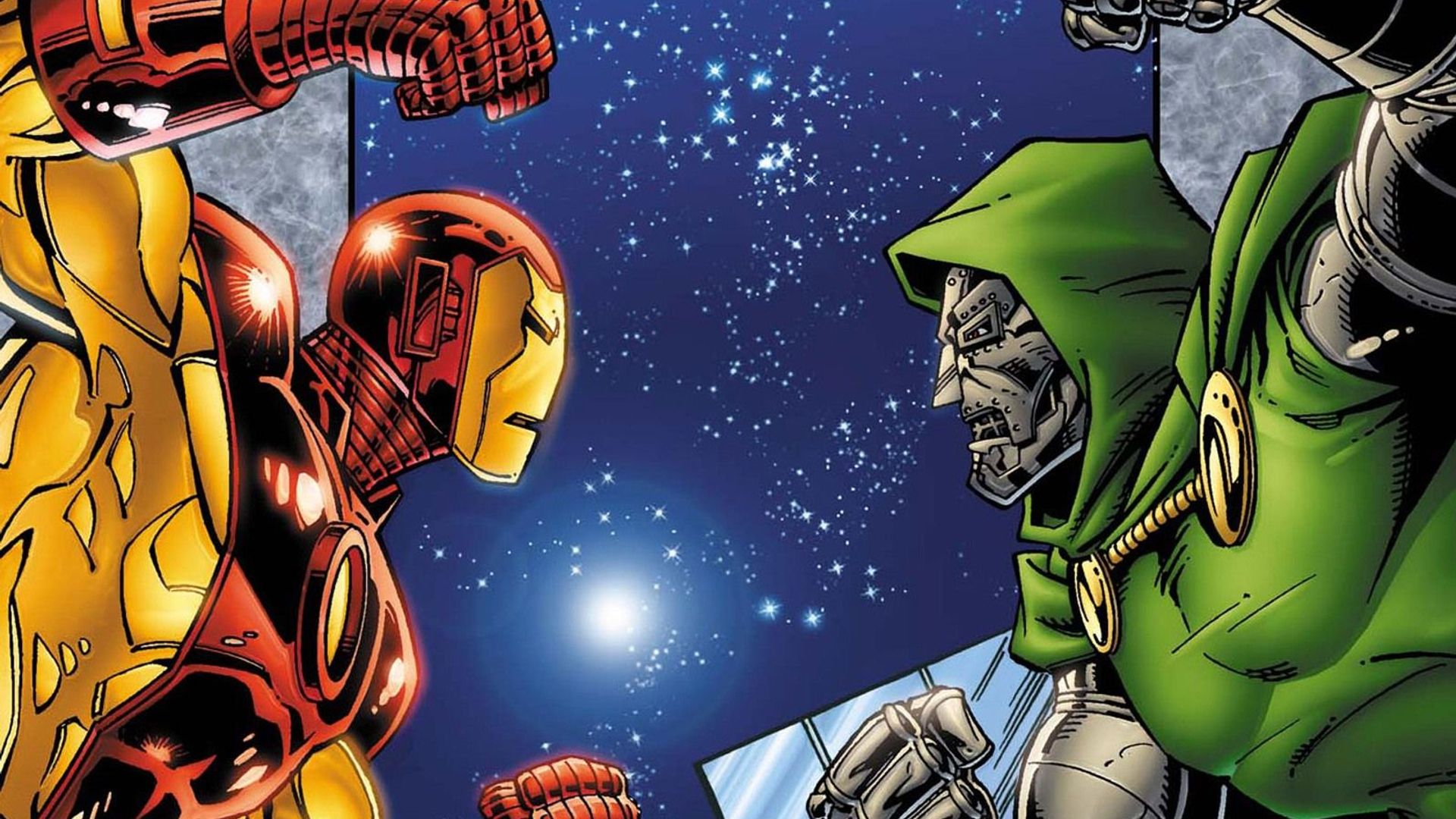 Coperta benzii desenate "Iron Man: Legacy of Doom"