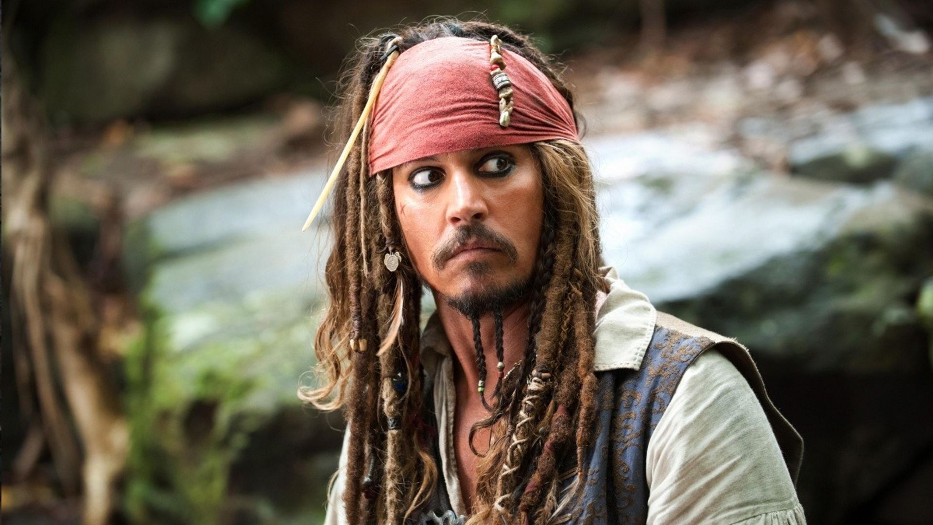 Johnny Depp în rolul Jack Sparrow
