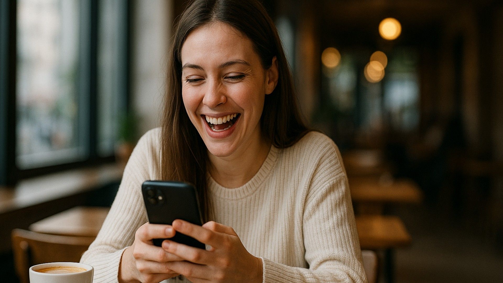 O femeie Gemeni simte că îi este dor de cineva și trimite mesaje pe messenger