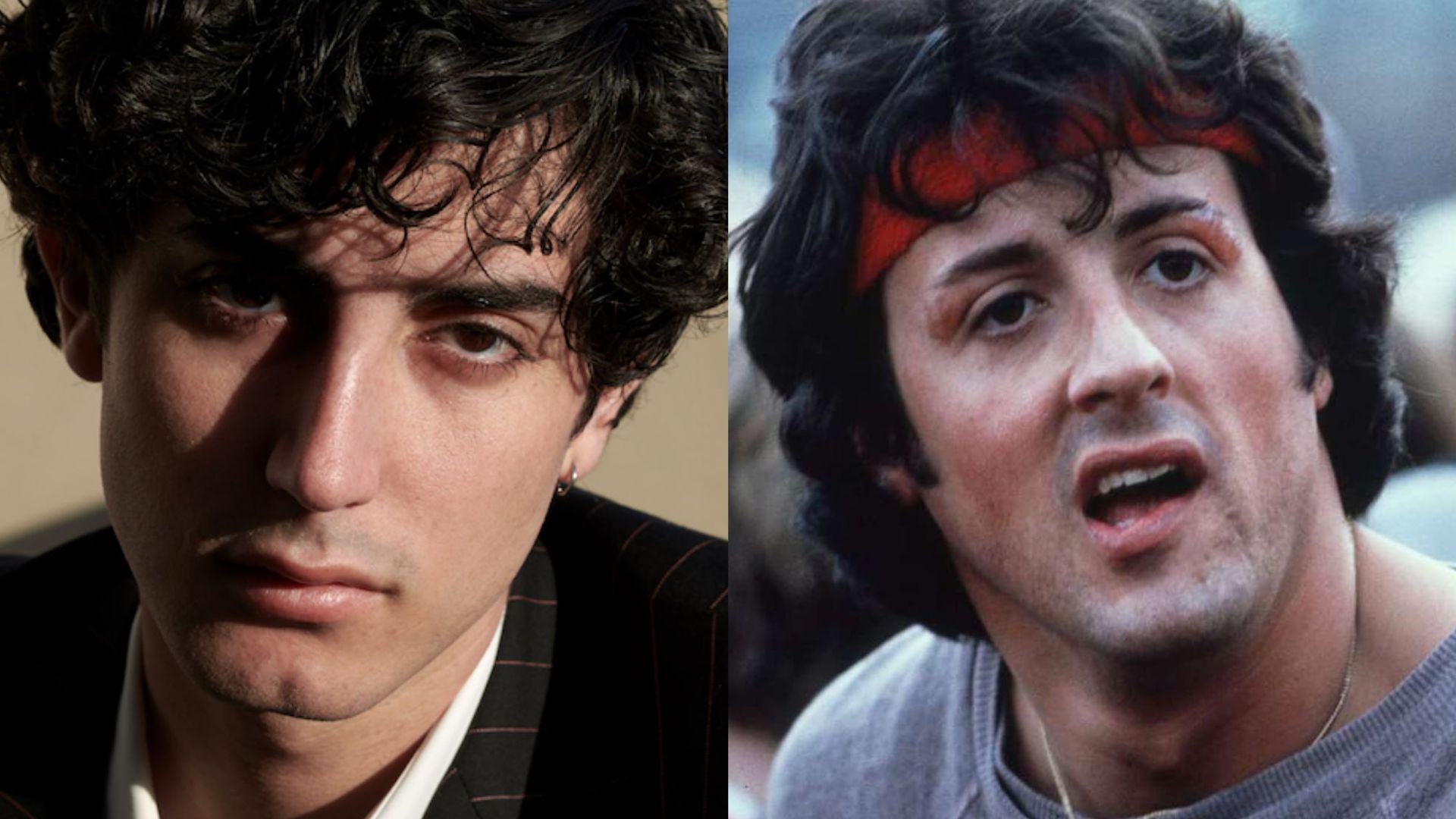 Anthony Ippolito și tânărul Sylvester Stallone