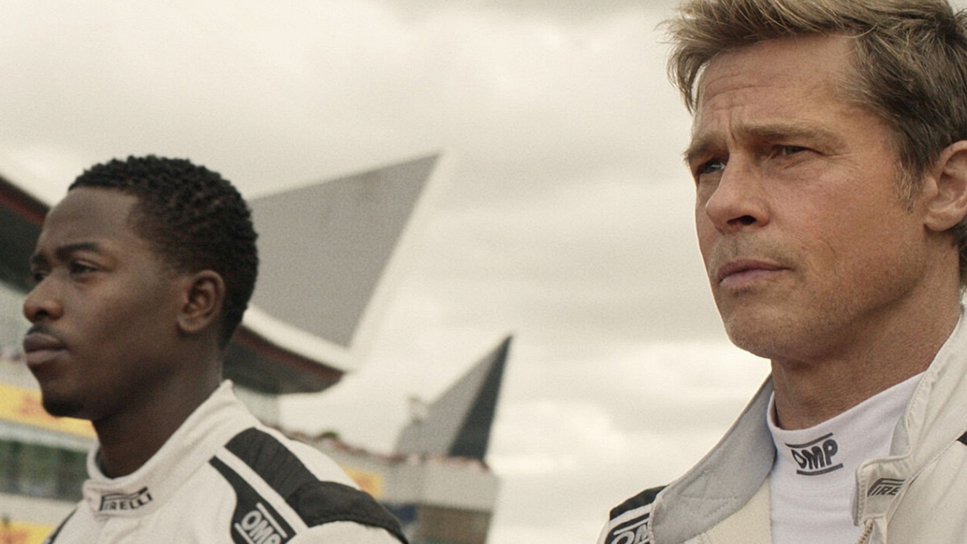 Damson Idris și Brad Pitt în filmul "F1"